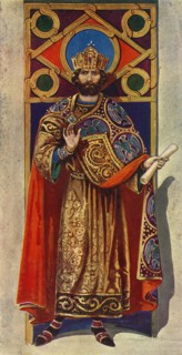'A Byzantine Emperor of the Eighth and Ninth Centuries, A.D.', 1924. Creator: Herbert Norris.