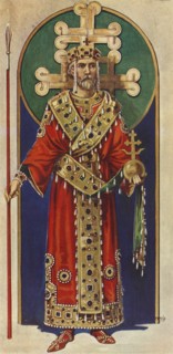 'A Byzantine Emperor of the Tenth, Eleventh and Twelfth Centuries, A.D.', 1924. Creator: Herbert Norris.