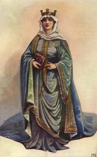 'An Anglo-Saxon Queen', 1924. Creator: Herbert Norris.
