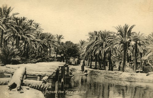 'Across the "Kora", Basra', c1918-c1939. Creator: Unknown.