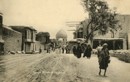 'Typical Street in Baghdad', c1918-c1939. Creator: Unknown.