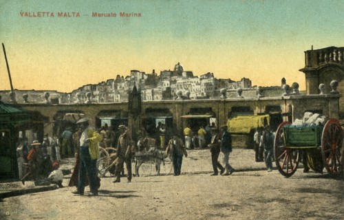 'Valetta Malta - Mercato Marina', c1918-c1939. Creator: Unknown.