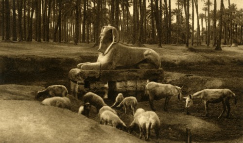 'Memphis - The Alabaster Sphinx', c1918-c1939. Creator: Unknown.