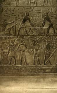 'Saqqara - Tomb of Ti Mural Paintings', c1918-c1939. Creator: Unknown.