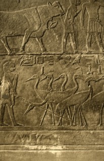 'Saqqara - Tomb of Ti Mural Paintings', c1918-c1939. Creator: Unknown.