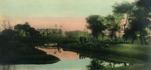 'Cairo: Native village near Gizeh', c1918-c1939. Creator: Unknown.
