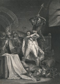 'Death of Richard II.', 1400, (mid 19th century).  Creator: J Rogers.