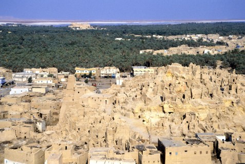 Ruined Citadel, Siwah, Egypt.
