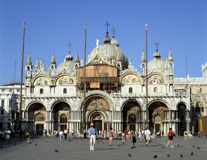 St Mark's Basilica, Venice, Italy.