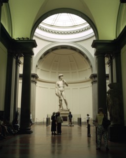 Statue of David, Accademia Gallery, Florence, Italy