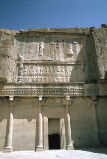 Relief, Tomb of Artaxerxes II, Persepolis, Iran