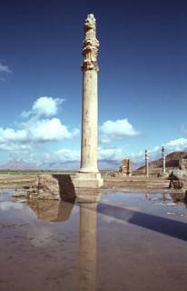 Ruins of the Apadana, Persepolis, Iran