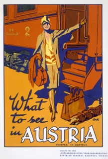 'What to see in Austria', travel poster, c1920s. Artist: Unknown