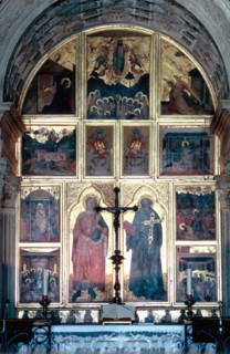 Interior of the Basilica of San Miniato al Monte, Florence, Italy