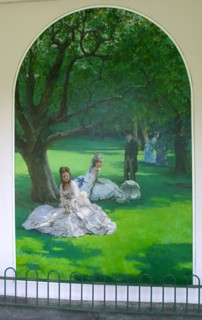 Mural, Holland Park, London