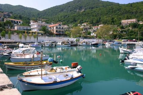 Harbour of Poros, Kefalonia, Greece
