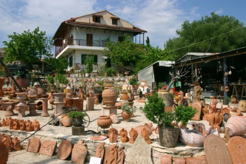 Pottery Karavomilos, Kefalonia, Greece