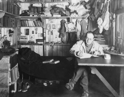 Captain Scott, British polar explorer, in the Antarctic, 1911. Artist: Herbert Ponting