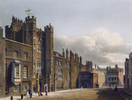 St James's Palace, London, 1819. Artist: Richard Reeve