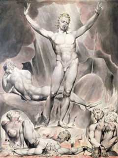 'Satan Arousing the Rebel Angels', 1808. Artist: William Blake