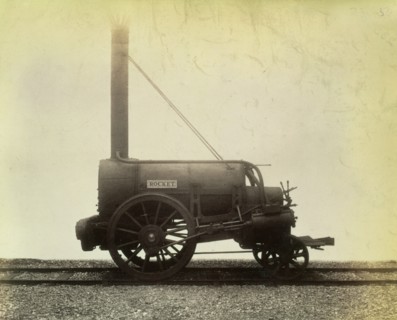 The 'Rocket', locomotive designed by George Stephenson in 1829, c1905. Artist: Unknown