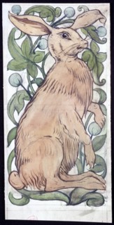 'Hare', c1859-1917. Artist: William de Morgan