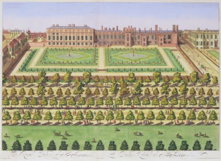 St James's Palace, London, 1730. Artist: Johannes Kip