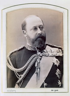 King Edward VII when Prince of Wales, c1884-1898. Artist: Walery