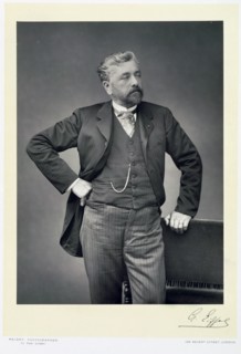 Alexandre Gustave Eiffel, French engineer, late 19th century. Artist: Walery