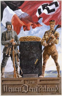 Stormtroopers of the New Germany, c1939. Artist: Unknown
