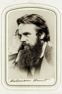 William Holman Hunt, English artist, 1865. Artist: Elliott & Fry