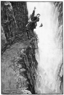 The Death of Sherlock Holmes', 1893. Artist: Sidney E Paget