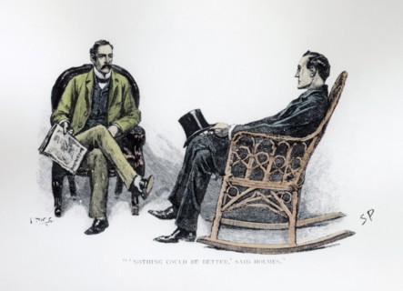 ''Nothing could be Better'' said Holmes', 1893. Artist: Sidney E Paget