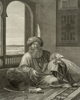 Murad Bey, 18th century (1822). Artist: Nicolas Ponce