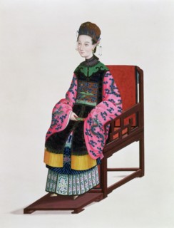 Portrait of a Tartar woman, 19th century. Artist: Unknown