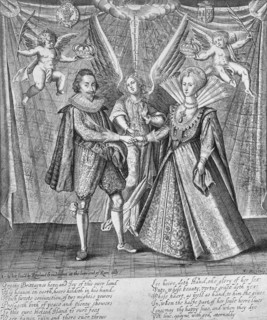 Celebration of the Marriage of James VI of Scotland and Anne of Denmark, 1589 (c1610-1625). Artist: Francis Delaram