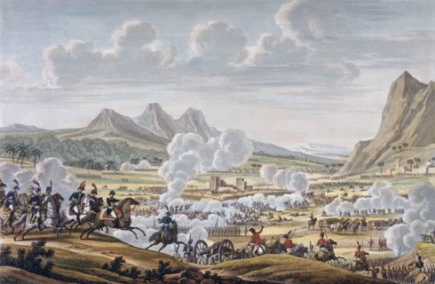 The Battle of Mount Tabor, 27 Ventose, Year 7 (17 February 1799).  Artist: Louis Francois Couche