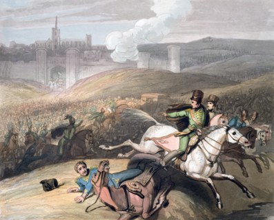 Battle of Vitoria, Spain, 21st June 1813 (1819). Artist: T Fielding