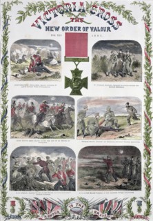 'Victoria Cross, the New Order of Valour for the Army', c1857. Artist: Unknown