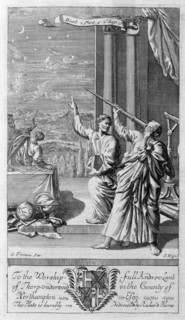 A Greek astronomer studying the stars, 1694. Artist: Johannes Kip
