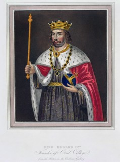 'King Edward II, Founder of Oriel College', 19th century. Artist: Unknown