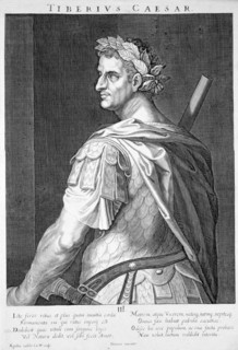 Tiberius, Roman Emperor, (c1590-1629). Artist: Aegidius Sadeler II