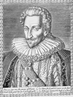 Henri IV of France as King of Navarre, 1589. Creator: Theodor de Bry.
