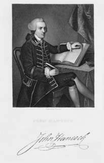 John Hancock, American statesman, (19th century). Artist: John B Forrest