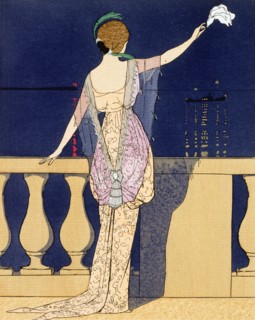 'Farewell at Night', c1910s. Artist: George Barbier