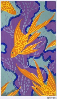 Fish motif, late 1920s. Artist: EA Seguy