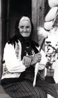 Elderly woman, Bistrita Valley, Moldavia, north-east Romania, c1920-c1945. Artist: Adolph Chevalier