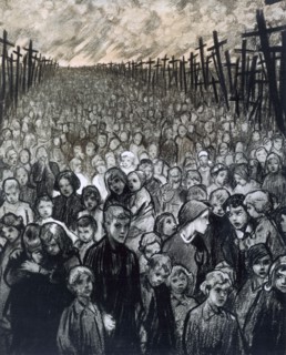 'Kreuzland, Kreuzland uber Alles', 1916. Artist: Louis Raemaekers