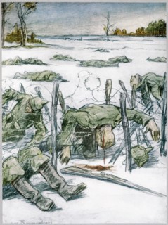 'Barbed Wire', 1916. Artist: Louis Raemaekers