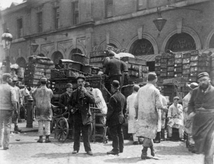 Billingsgate Market, London, 1893. Artist: Paul Martin